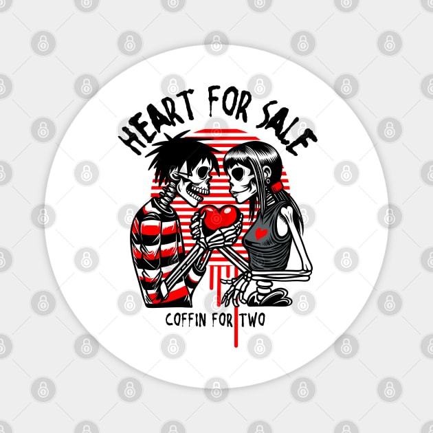 HEART FOR SALE Magnet by artslaves